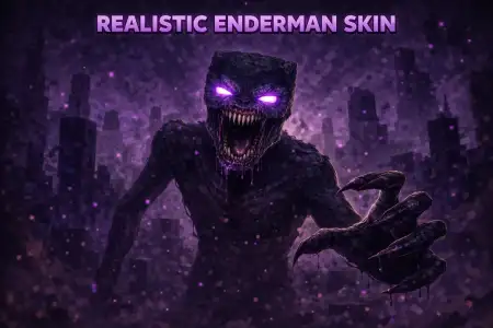 Realistic Enderman Skin pic 1