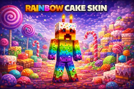 Rainbow Cake Skin pic 1