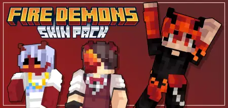 Fire Demons Skin Pack pic 1