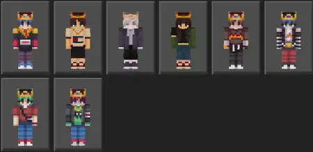 Crowned Fashion Teens Skin Pack pic 2