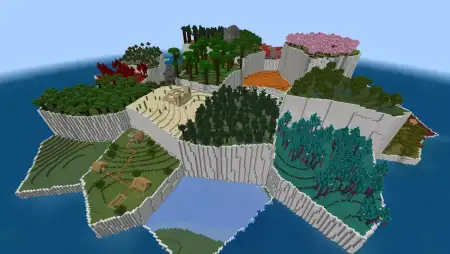 Multi-Biome Survival Island Map pic 3
