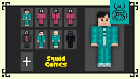 Squid Games Skin Pack pic 1