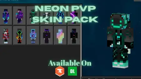 Neon PVP Skin Pack