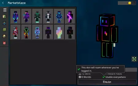 Neon PVP Skin Pack pic 2
