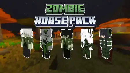 Zombie Horse Skin Pack pic 1
