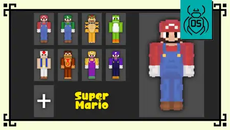 Super Mario Skin Pack pic 1