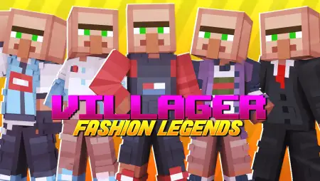 Villager Fashion Legends Skin Pack pic 1