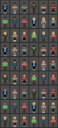 Christmas Sweaters (Default Skins) Skin Pack pic 2