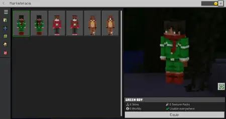 Christmas Teens Skin Pack pic 3