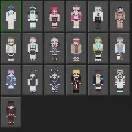 BLUE ARCHIVE COLLECTION Skin Pack pic 3
