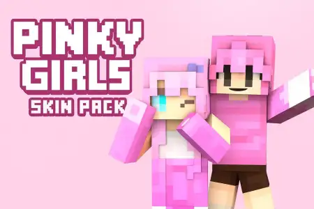 Pinky Girls Skin Pack