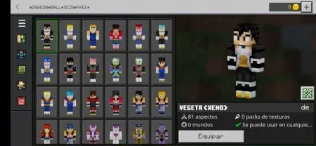 DragonBall Skin Pack pic 2