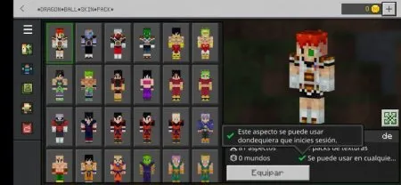 DragonBall Skin Pack pic 4