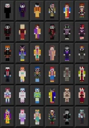 Halloween Clown Skinpack pic 2
