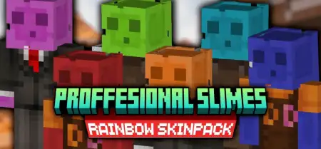 Rainbow Slimes Proffesionals Skin Pack pic 1