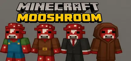Mooshroom Collection Skin Pack pic 1