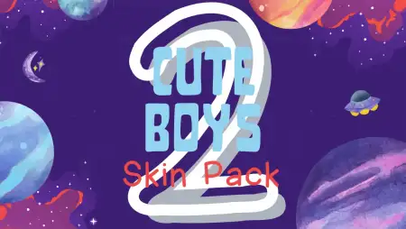 Cute Boys Skin Pack V2 pic 1