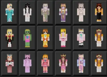 Princess Collection Skin Pack pic 2