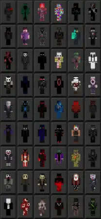 Nightmare Skinpack - Scary Skins pic 2
