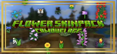Flower Camouflage for Trolling Skin Pack pic 1