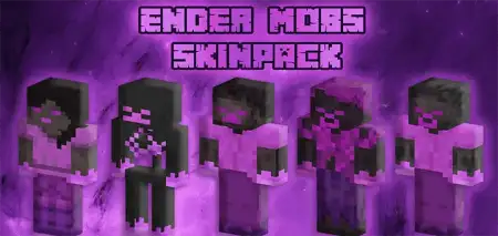 Ender Mobs Skin Pack pic 1