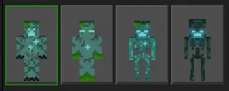 Drowned Mobs Skin Pack pic 2