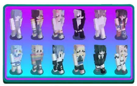 Heterochromia Collection Skin Pack pic 2