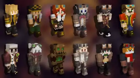 SteamPunk Collection Skin Pack pic 2