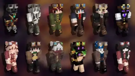 SteamPunk Collection Skin Pack pic 3