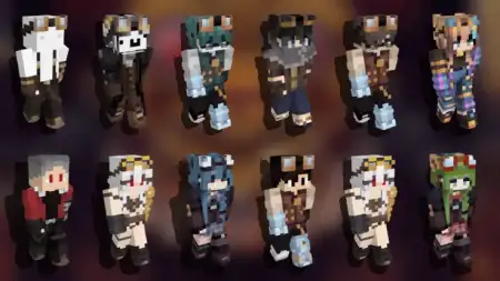 SteamPunk Collection Skin Pack pic 5
