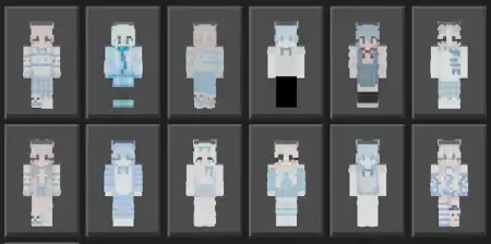 Skys Blue Skin Pack pic 2