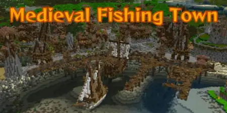 Medieval Fishing Town Map pic 1
