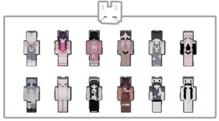 BUNNY SEVEN - SKIN PACK pic 3