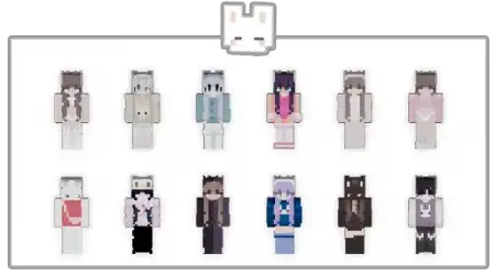 BUNNY FIVE - SKIN PACK pic 3