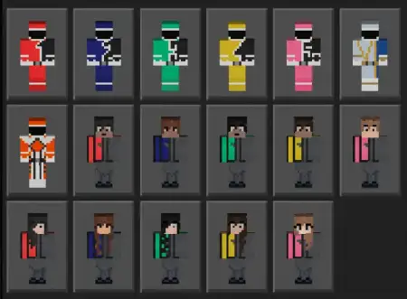Power Rangers SPD Skin Pack pic 2