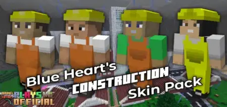 Blue Heart Construction (Builders) Skin Pack pic 1