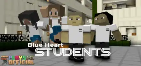 Blue Heart Students Skin Pack pic 1