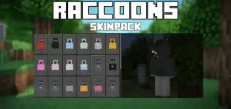 Raccoons Skin Pack pic 1