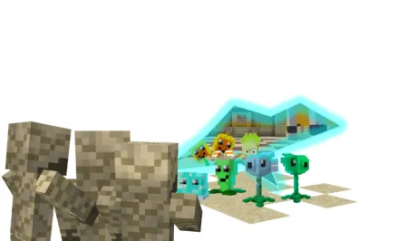 Plants VS Zombies Bedrock Addon pic 4