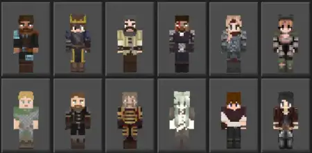 Medieval Skin Pack pic 2