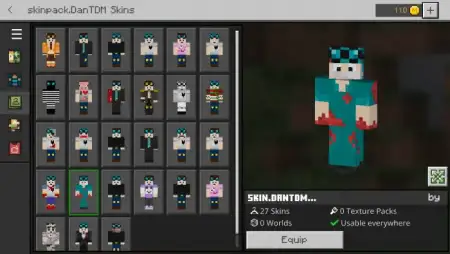 DanTDM Skin-Pack! pic 1