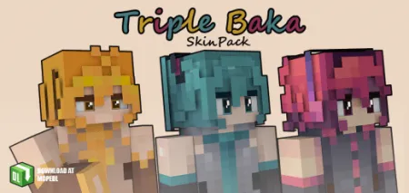 Triple Baka Skin Pack pic 1