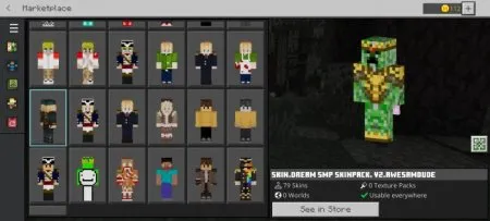 DreamSMP Skin Pack pic 2