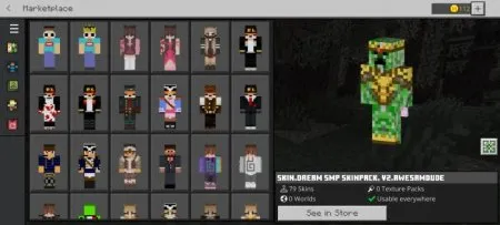 DreamSMP Skin Pack pic 3