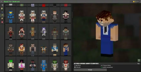 Back For Bedrock - All Legacy Edition/Xbox 360 Skinpacks for Bedrock Edition pic 3