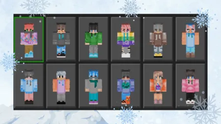 Winter Wardrobe Skin Pack pic 4