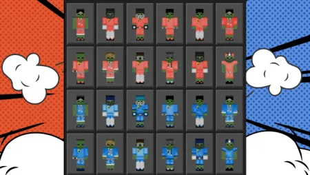 Red Vs Blue Team Skin Pack pic 6