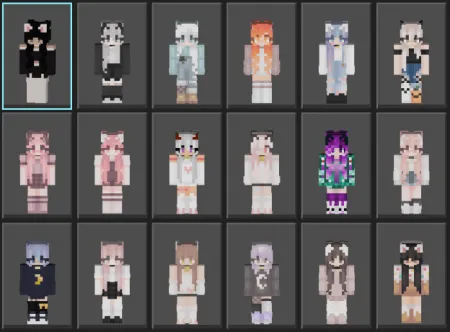 Winter Girls Skin Pack pic 2