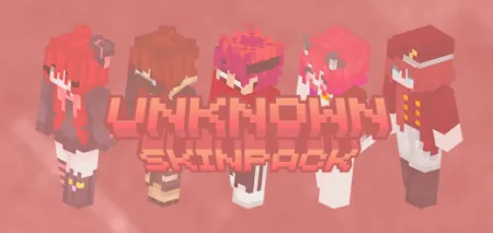 Red Girls Skin Pack pic 1
