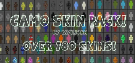Camouflage Skin Pack 180+ Skins! pic 1